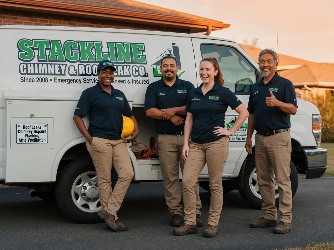 Chimney flashing repair company in Bardwell, TX